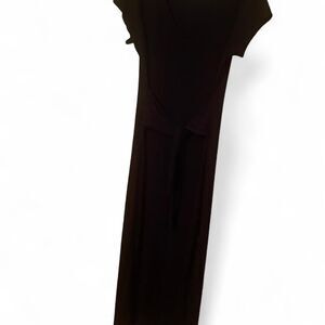 Women's Black and Brown Dress